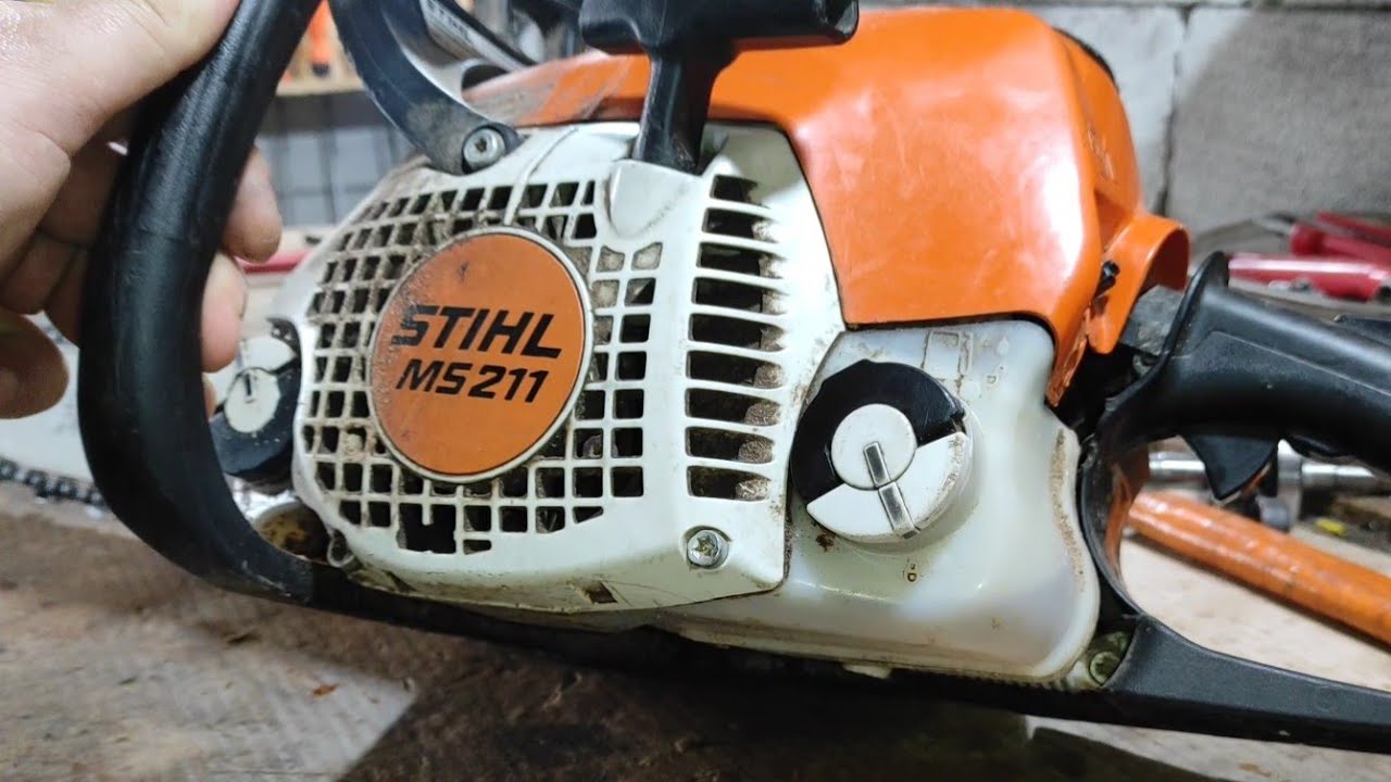 Verificare și constatare drujbă stihl ms 211 !