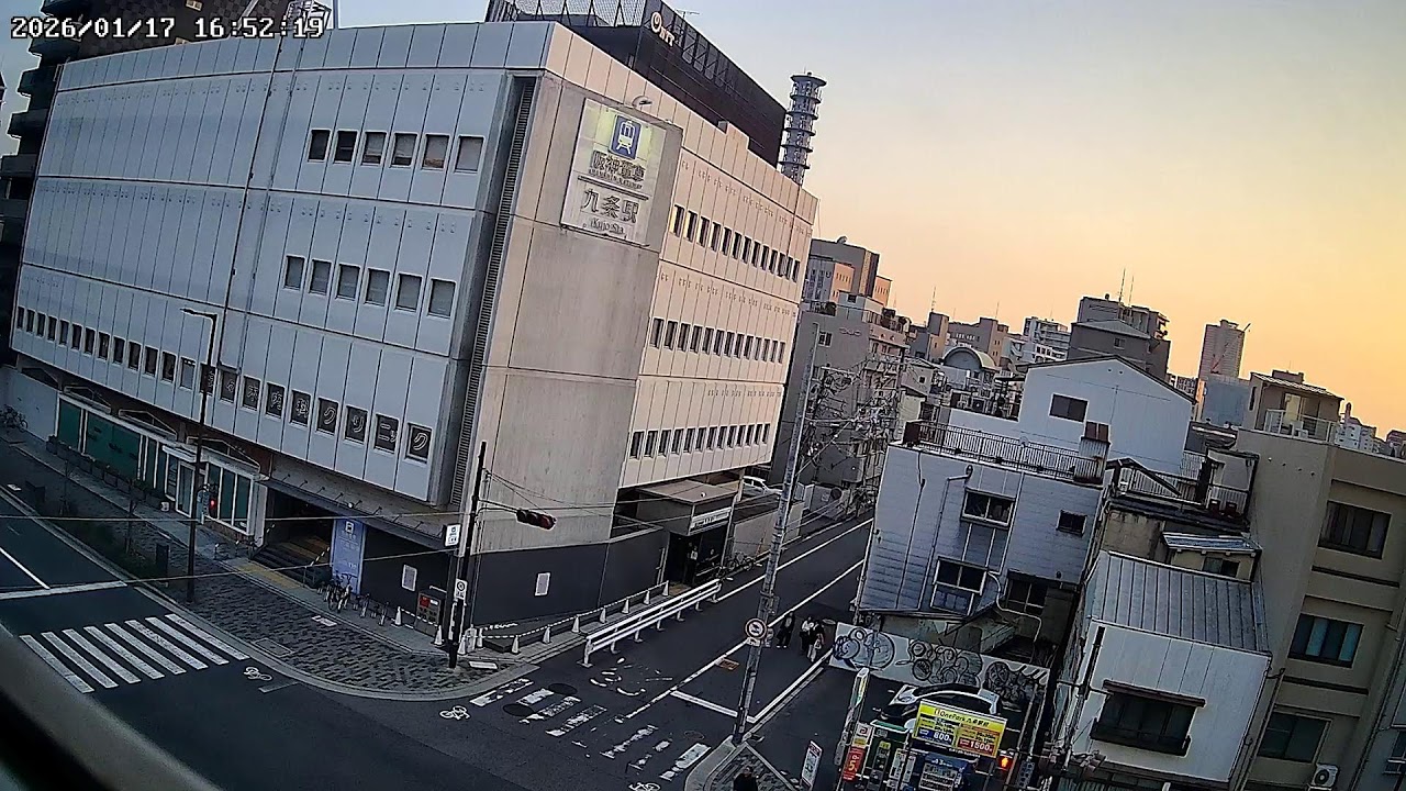 大阪府大阪市西区九条ライブカメラ Osaka Kujo Live Camera.world.cam