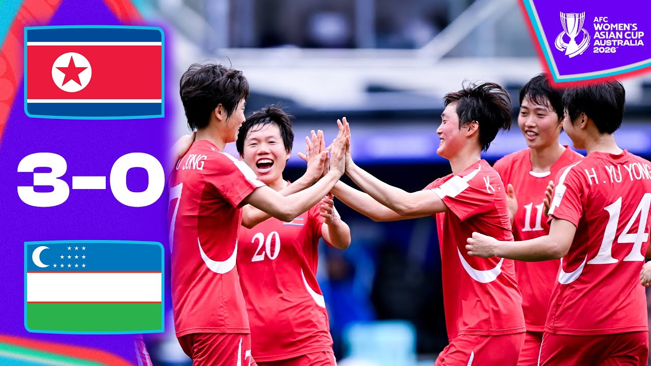 DPR KOREA return in style! | DPR Korea - Uzbekistan | Highlights AFC Women's Asian Cup™