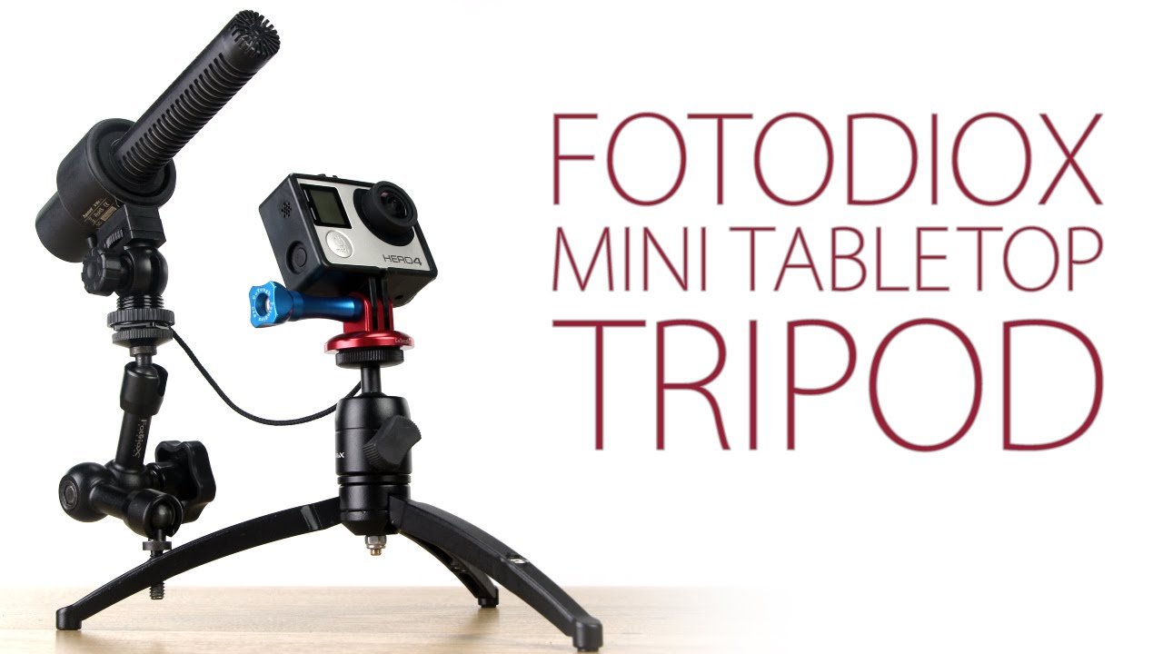 Mini Tabletop Tripod from Fotodiox - an All-Metal Pocket Tripod for Photo and Video