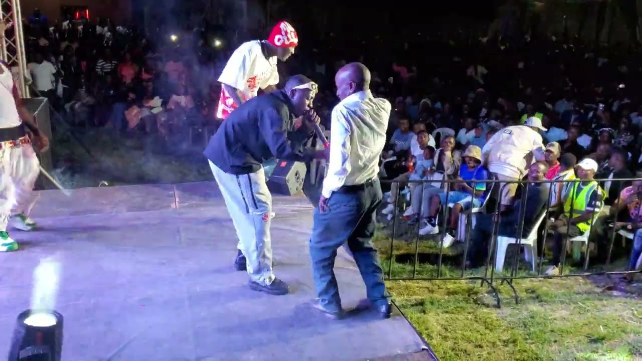 Olimudoma Dextar Rapper And Dad Performing At Tip Tony Concert #UgMagic