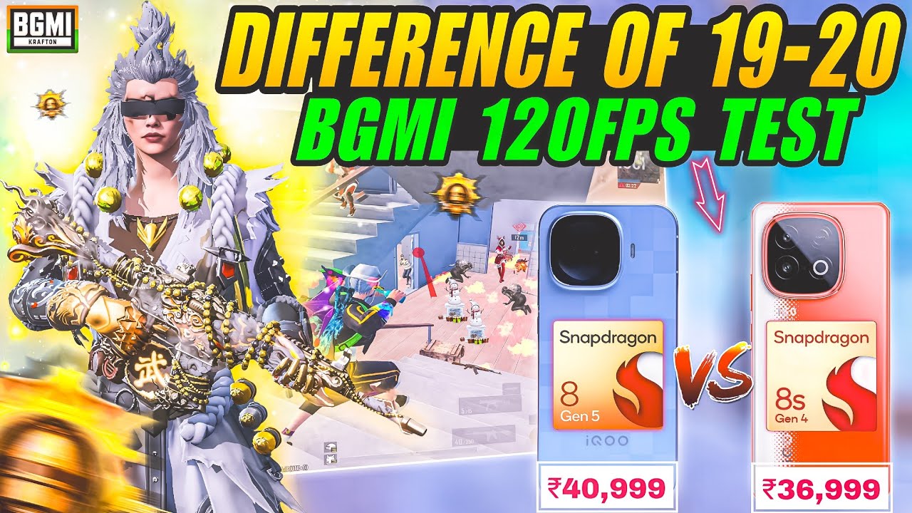 🔥iQOO Neo 10 vs 15R BGMI 120FPS: Which Holds Frames in 1v4 CQC?