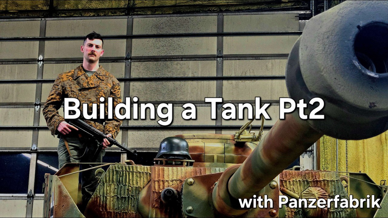 Building a Panzer II Luchs WWII Tank | Pt 2