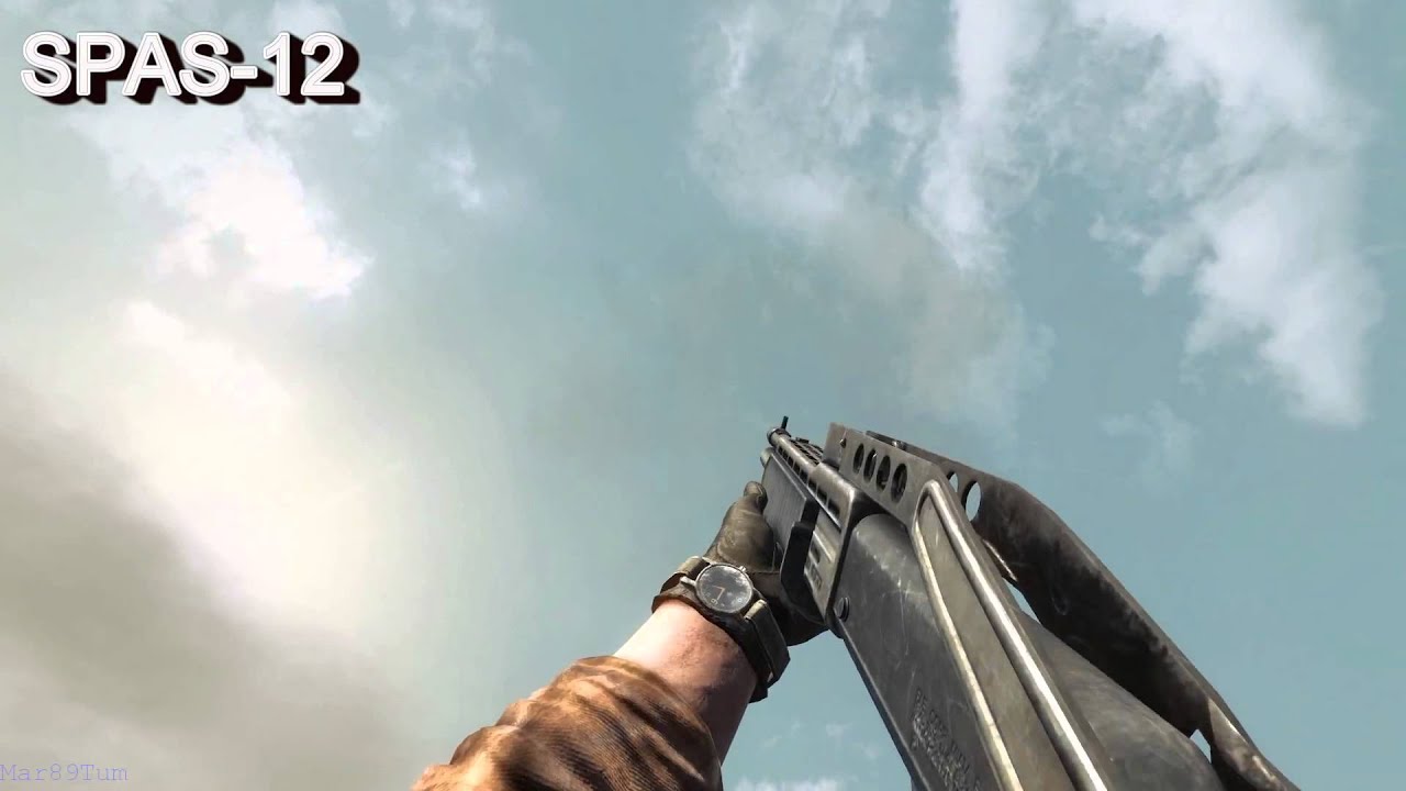 Call Of Duty Black Ops All Weapons In Slow Motion [FULL HD, MAX DETAILS, DX9, COD BO]