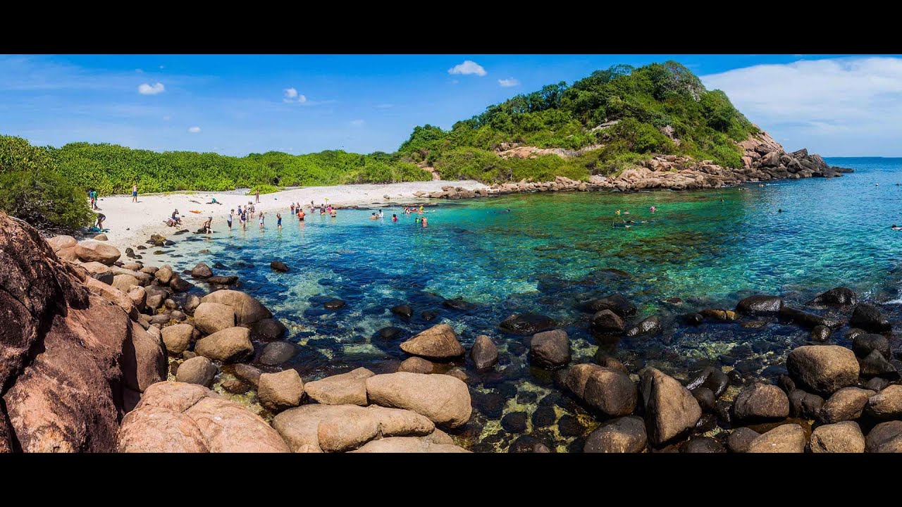 Best travel destination in Sri Lanka-Pigeon Island #4K #srilankatravel #viral #travelvlog #srilanka