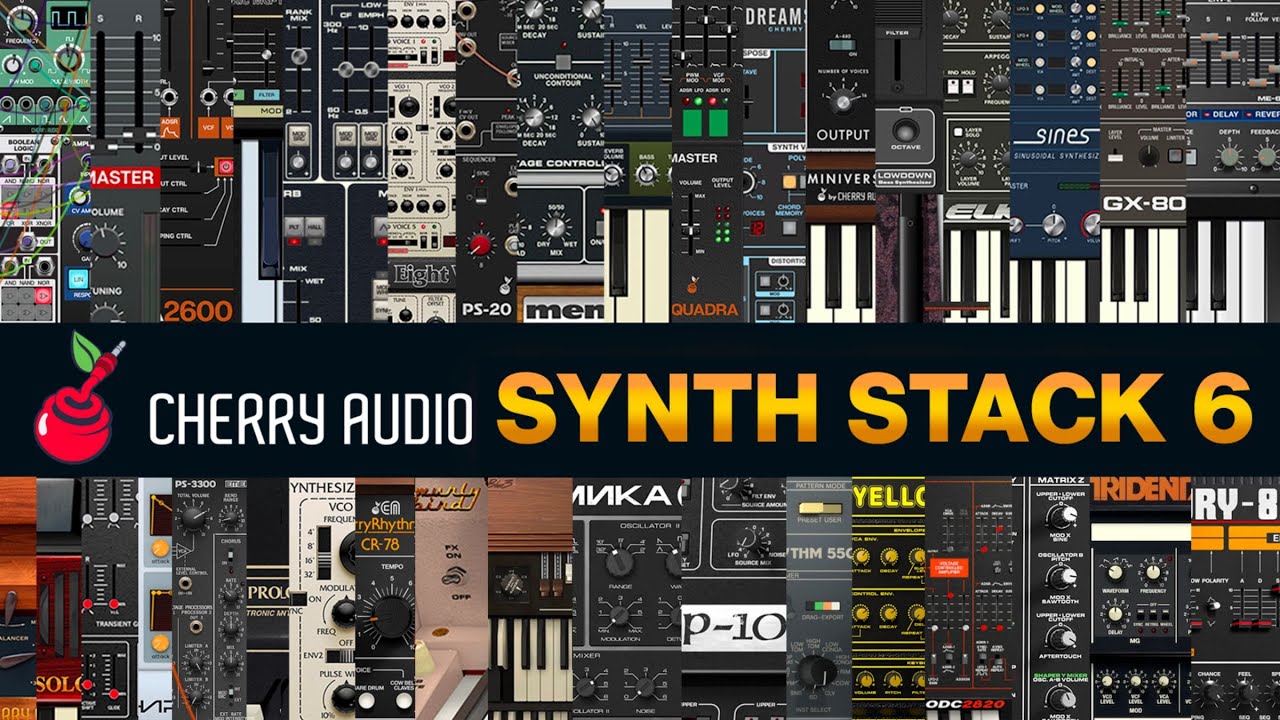 Cherry Audio | Synth Stack 6 Collection - New for 2025
