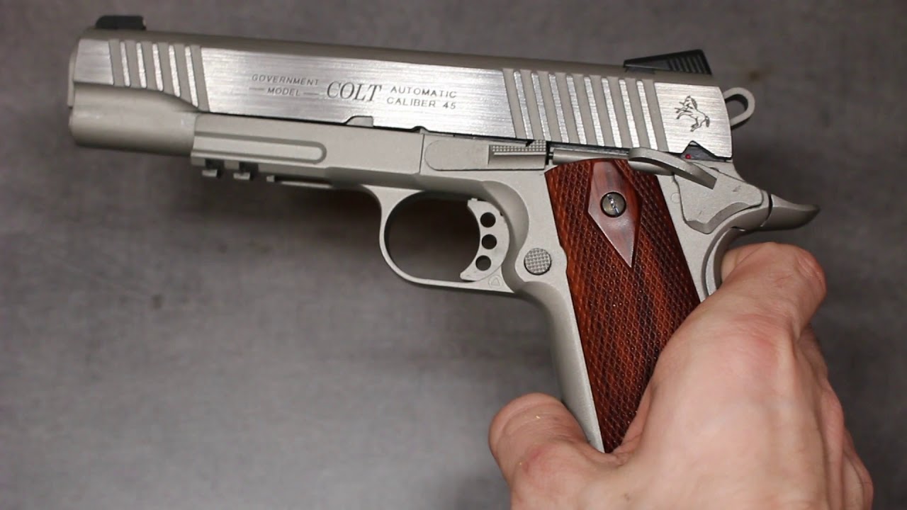 [KWC/Cybergun] Colt 1911 Railgun chrome (fr)