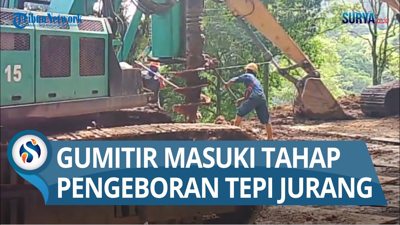 Update Perbaikan Jalur Gumitir Jember, Masuki Tahap Pengeboran Tanah di Tepi Jurang