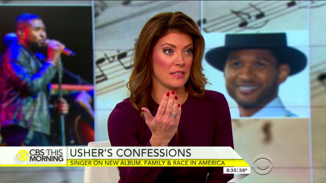 Usher - Interview about Chains (CBS This Morning) (10.20.2015)