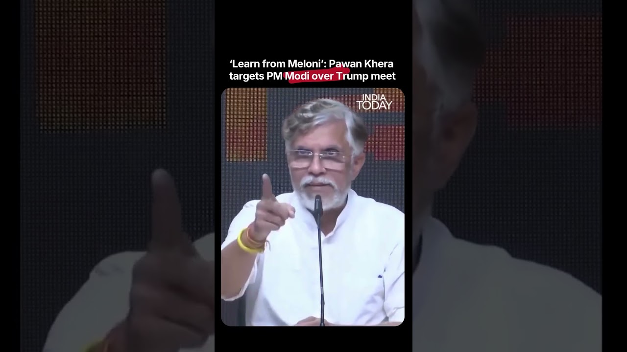 'Learn from Meloni': Pawan Khera Takes Swipe at PM Modi Over Trump Meeting at G7 Summit