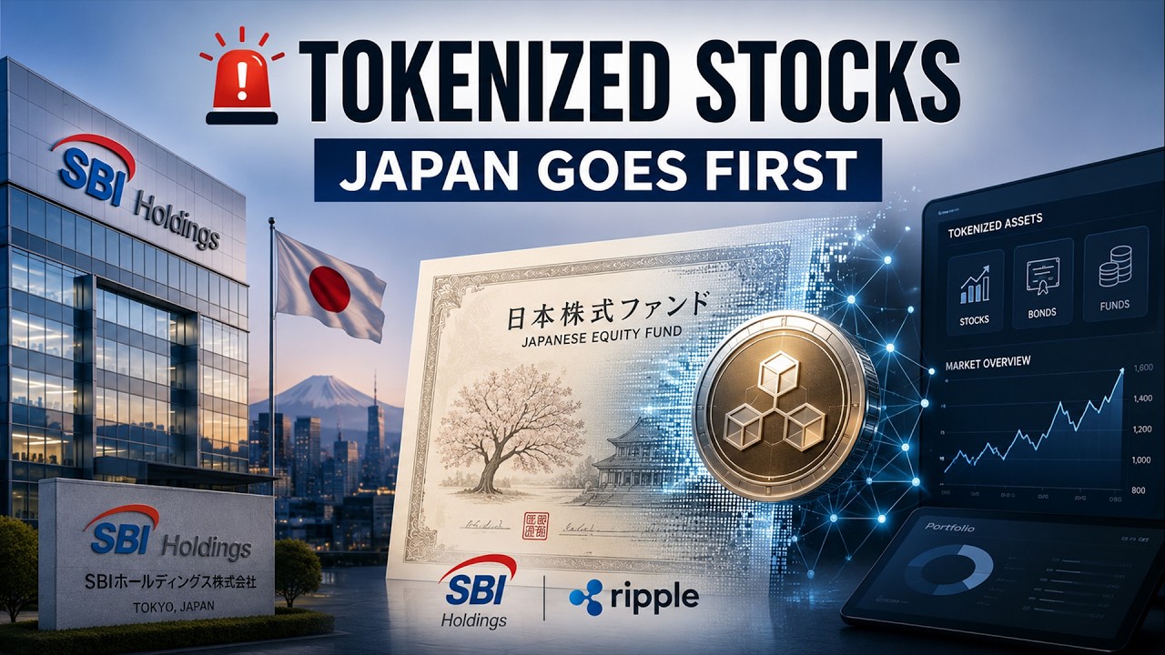 Партнер Ripple компания SBI творит историю! Первый в мире токенизированный японский фондовый фонд...