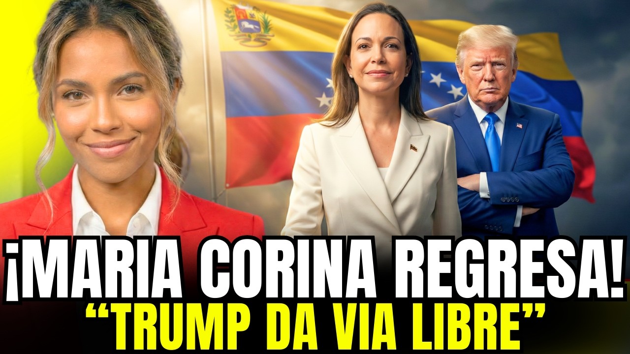 💥¡ÚLTIMA HORA!💥MARÍA CORINA REGRESA Y TRUMP ADVIERTE:“HE ELIMINADO AL AYATOLÁ, SI LA TOCANA SERÁN...