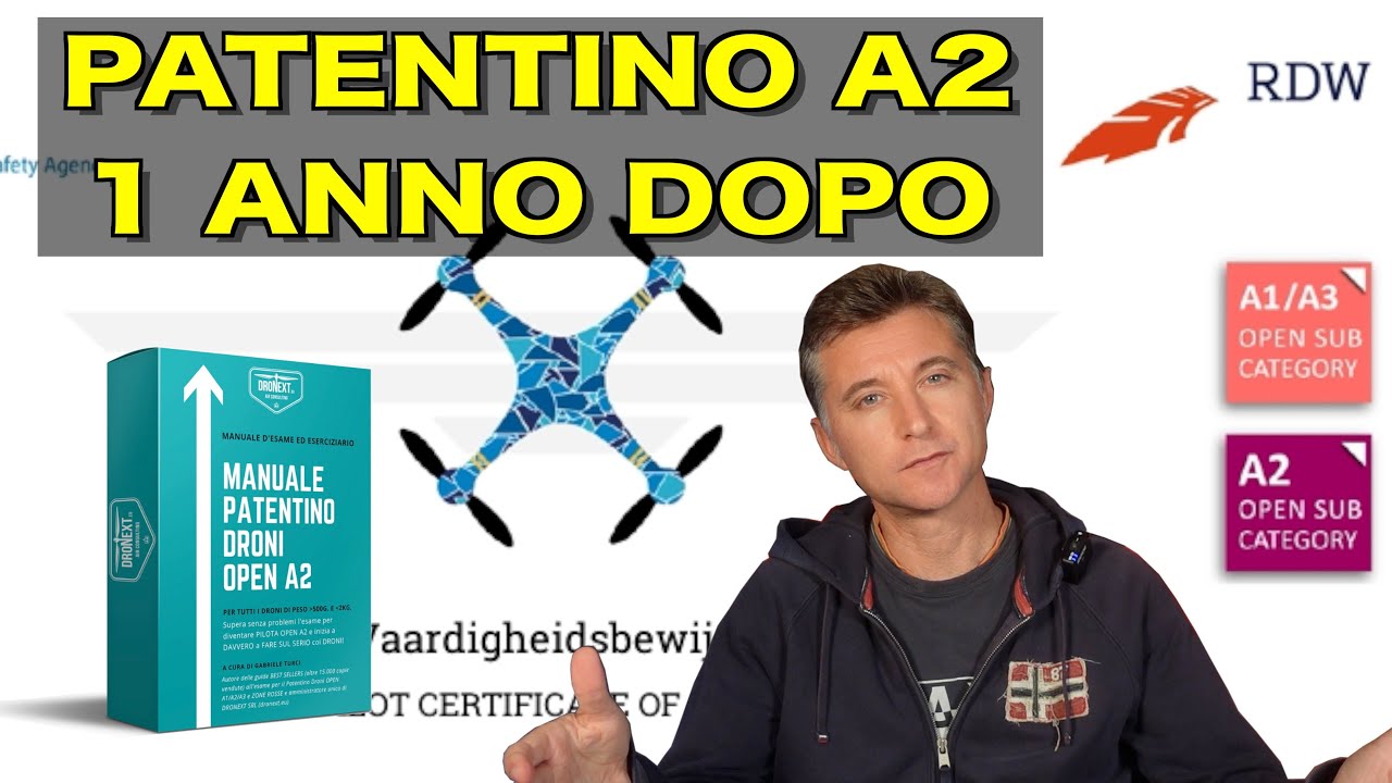 PATENTINO DRONI A2 UN ANNO DOPO ...
