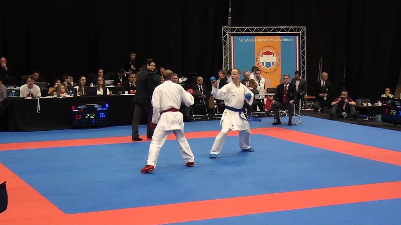 Karate1 PL, Dordrecht 2013 - KESHTA vs. PETERSEN - Kumite male -84