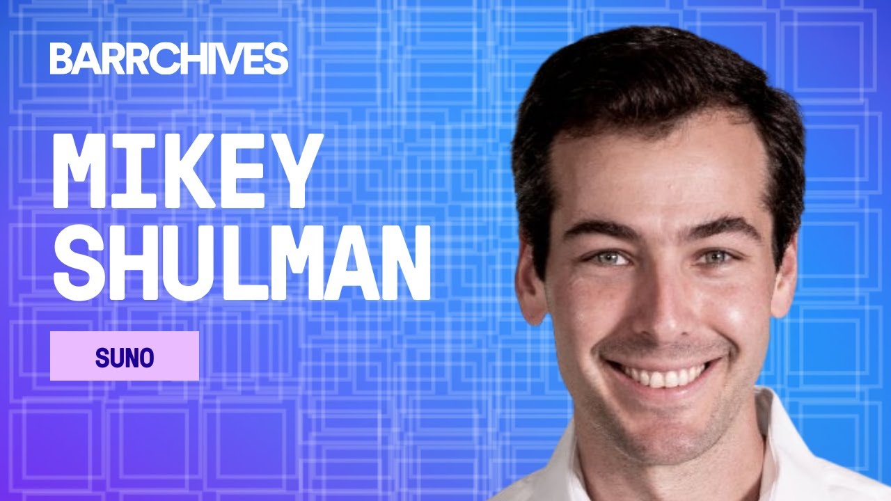 How To Build AI That Creates Music, with Suno CEO, Mikey Shulman