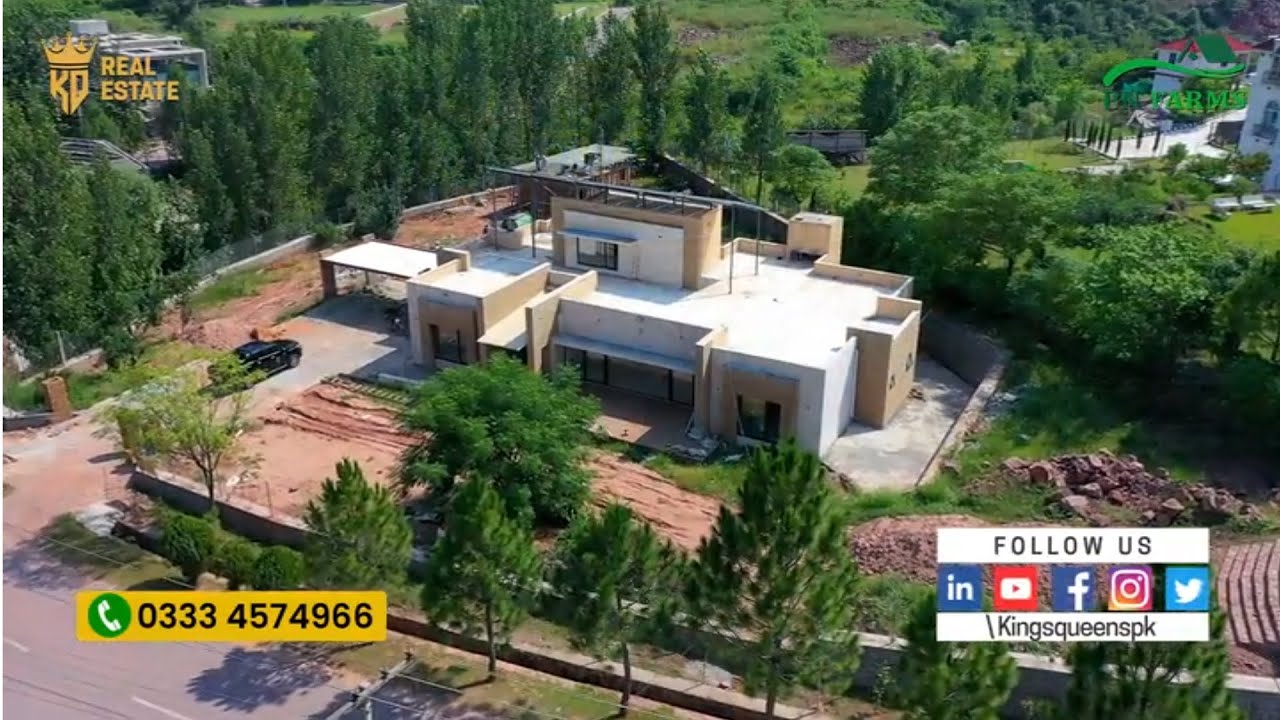 Luxurious Farmhouse available for rent in Pakistan Naval Farms Islamabad | 8 Kanal Farmhouse