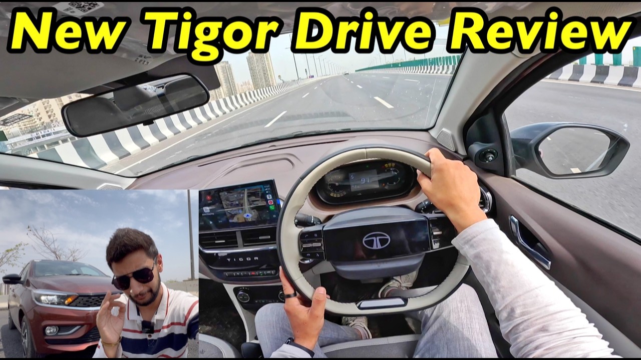 2025 New Tata Tigor CNG Automatic Drive Review 🔥 @Aayush ssm