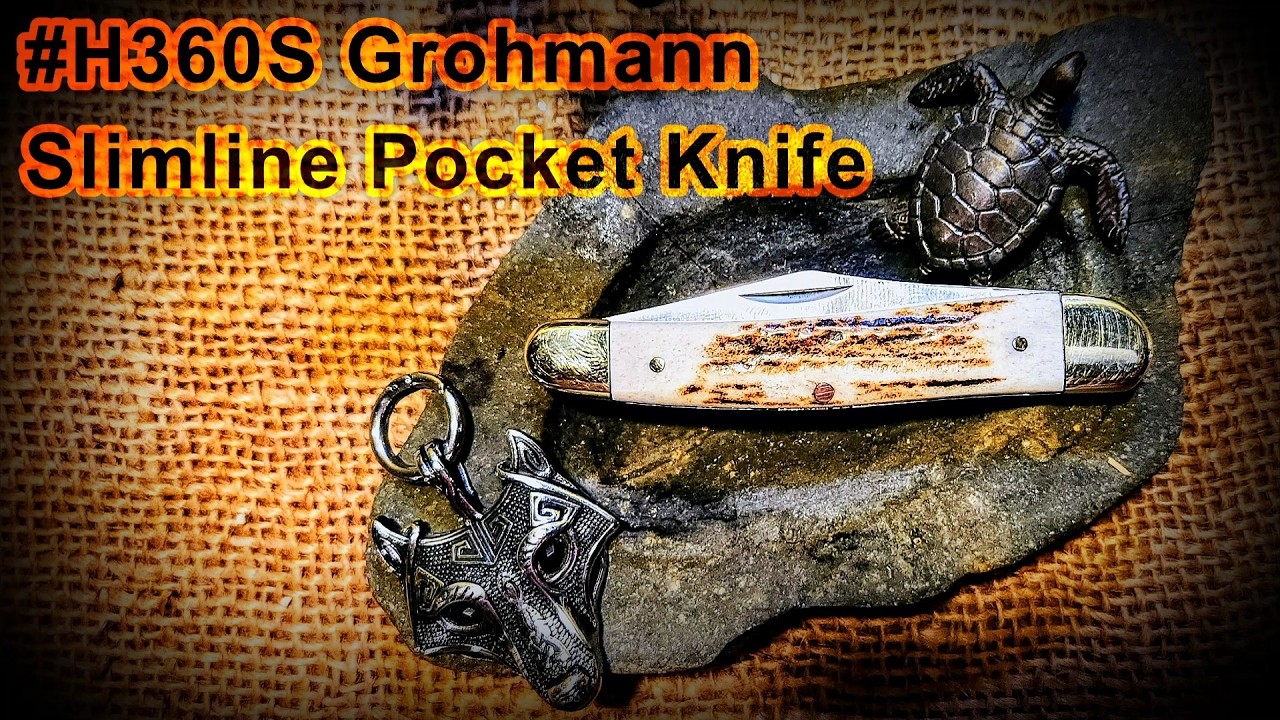#H360S Grohmann Slimline Pocket Knife