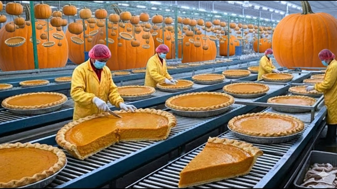 From Giant Pumpkins to Canned Puree: How Thanksgiving Pumpkin Pie Is Made