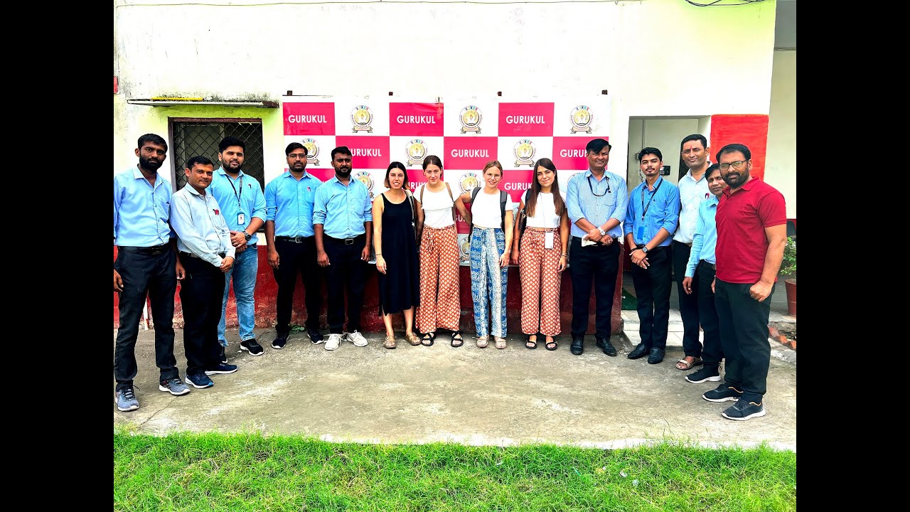 TEACHERS FROM SPAIN COUNTRY VISITED GURUKUL SHIKSHAN SANSTHAN