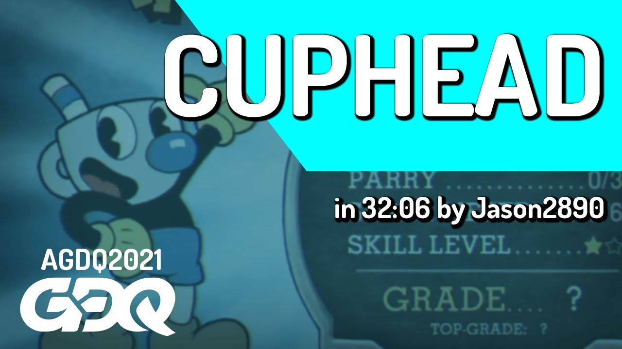 Cuphead by Jason2890 in 32:06 - Awesome Games Done Quick 2021 Online