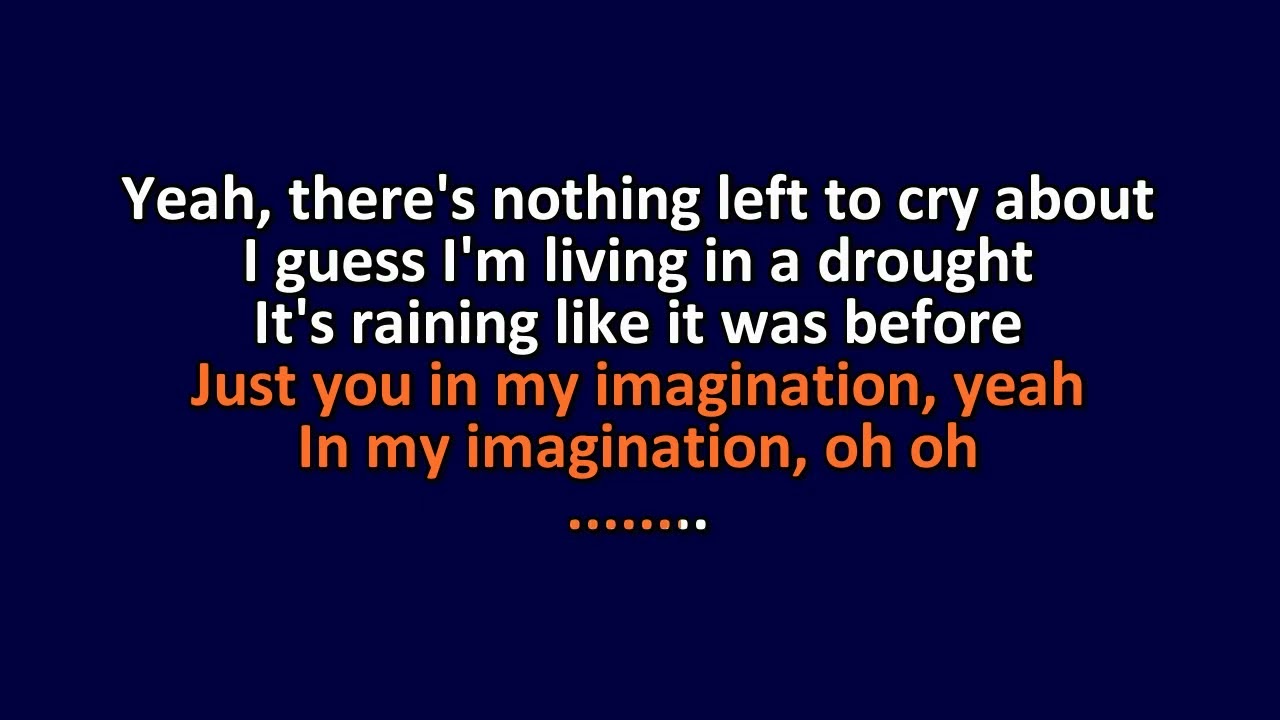 Foster The People - Imagination - Karaoke Instrumental Lyrics - ObsKure