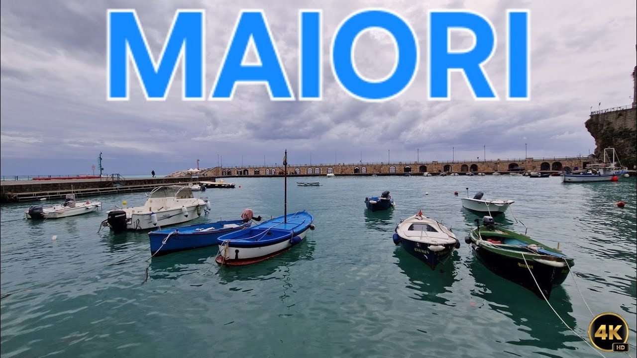 ✨️Maiori,  Italy 2024 ✨️🇮🇹  [ 4K HDR ]  Walking Tour  #travel  #italy   #walkingtour