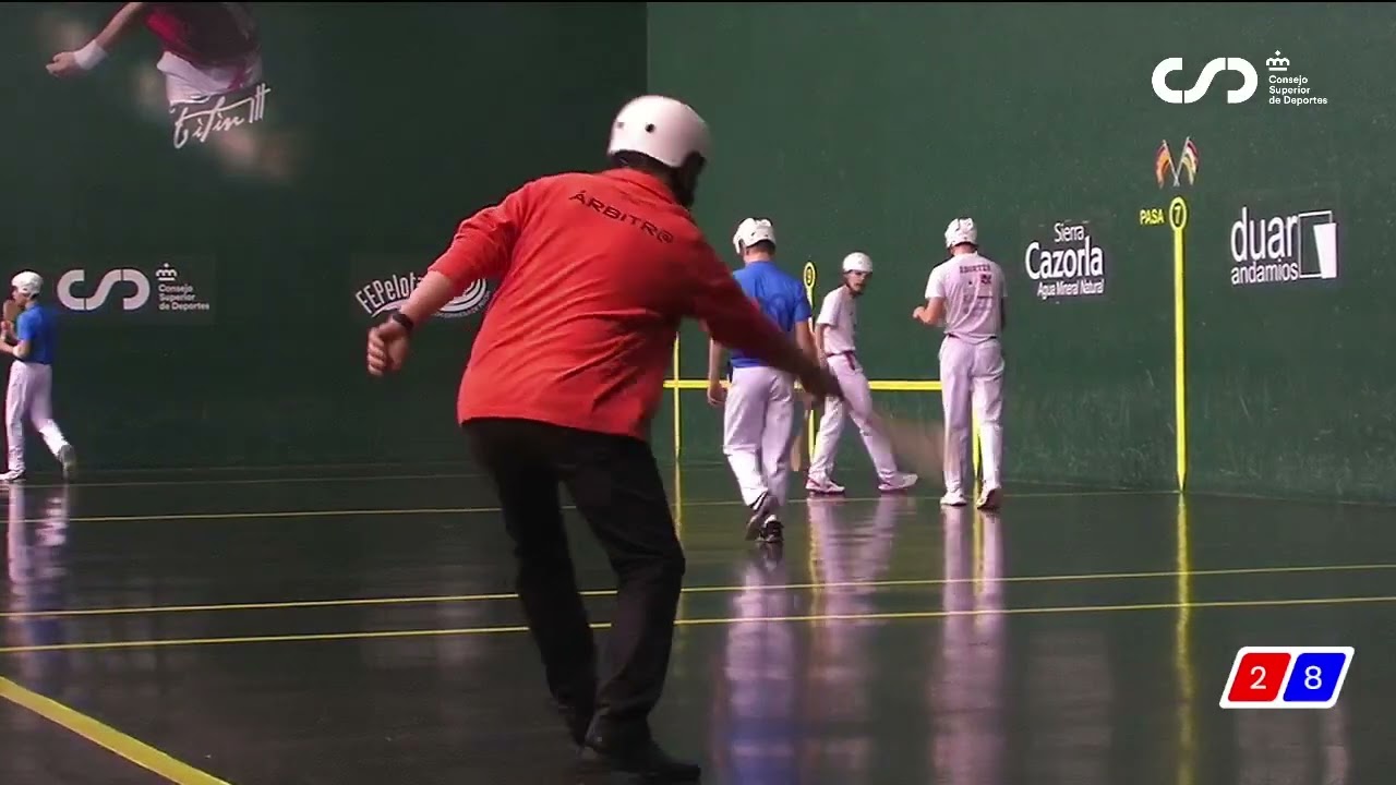 FINALES - Campeonato de España de Federaciones Juvenil Frontón 36 metros