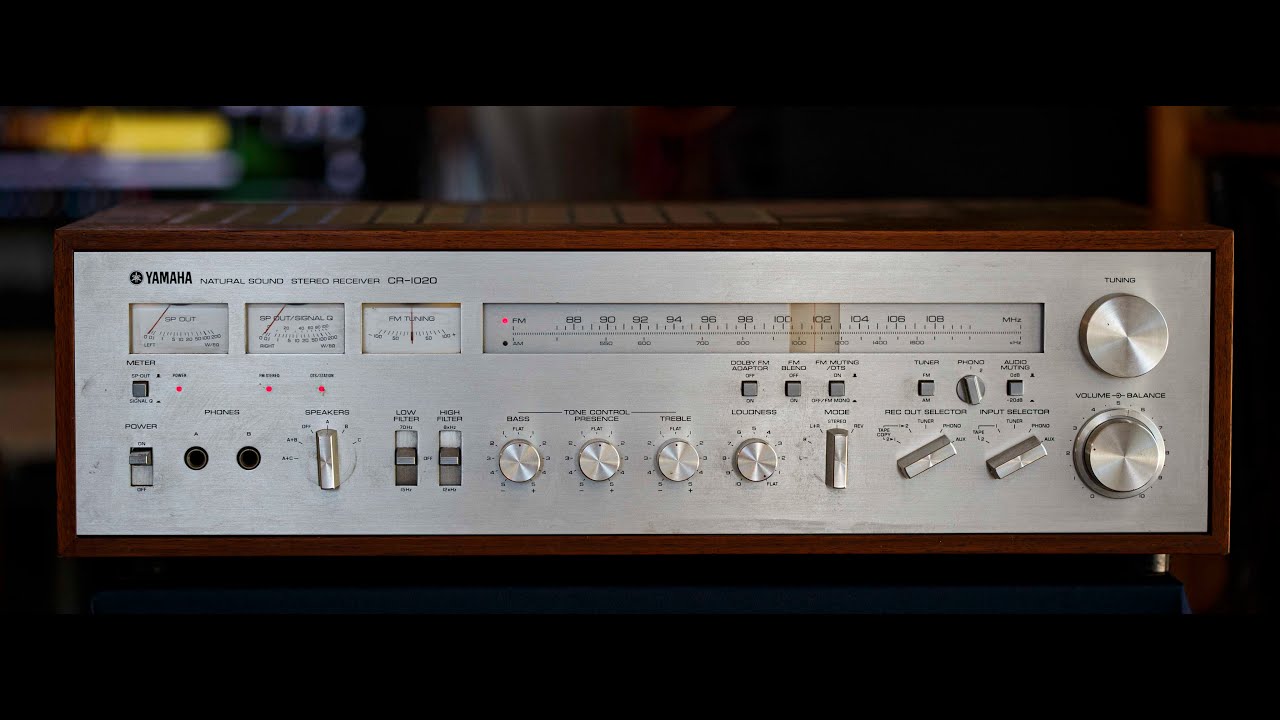 Ресивер Yamaha CR1020 — обзор винтажной аудиотехники, выпуск №144
