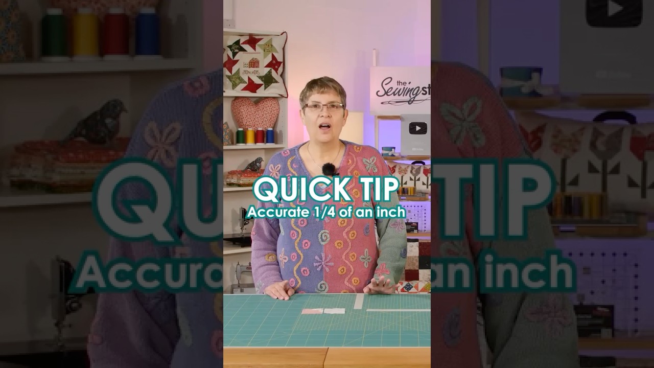 Top Quilting Tip - How to get an accurate quarter inch seam