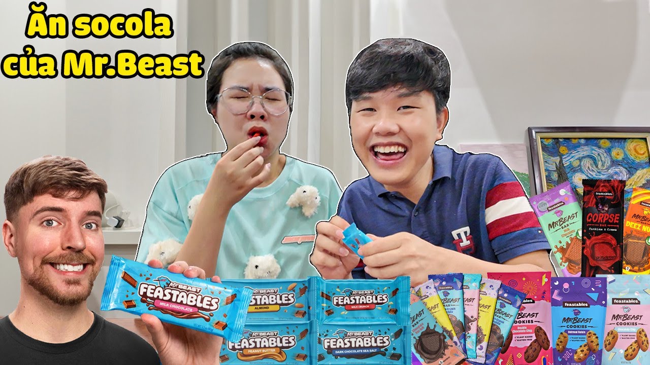 Cùng bqThanh Và Ốc Thử Hết Các Vị SOCOLA Mr BEAST Xem Ngon Hay Dở ? Và Bim Bim Chua Nhất Thế Giới...