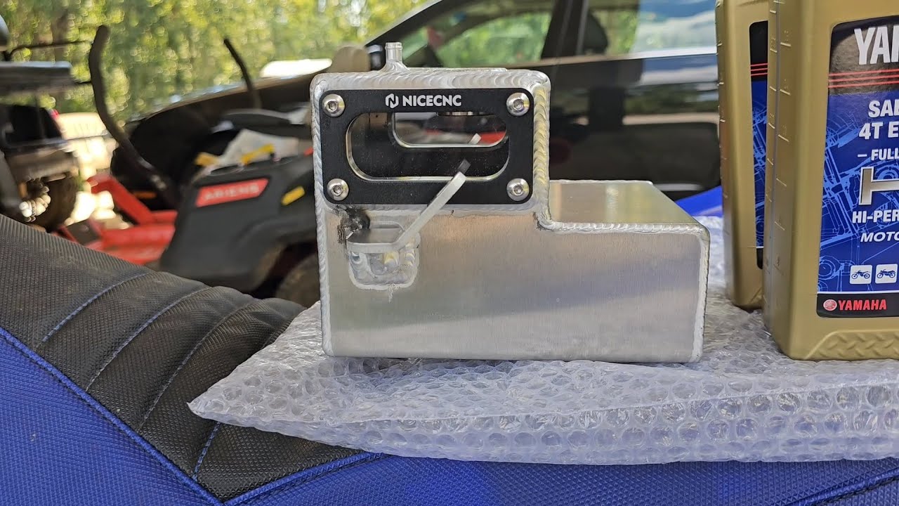 @nicecnc_official Nicecnc Oversize Oil Tank Install Raptor 700