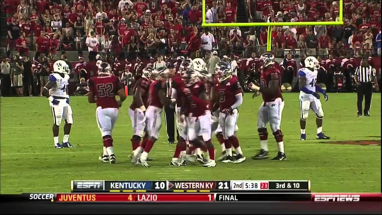 Kentucky vs WKU 2013 Football Game HD