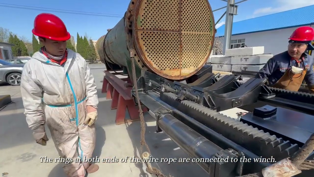 45T Bundle Extractor Operation Tutorial | Hydraulic Core Puller Demonstration