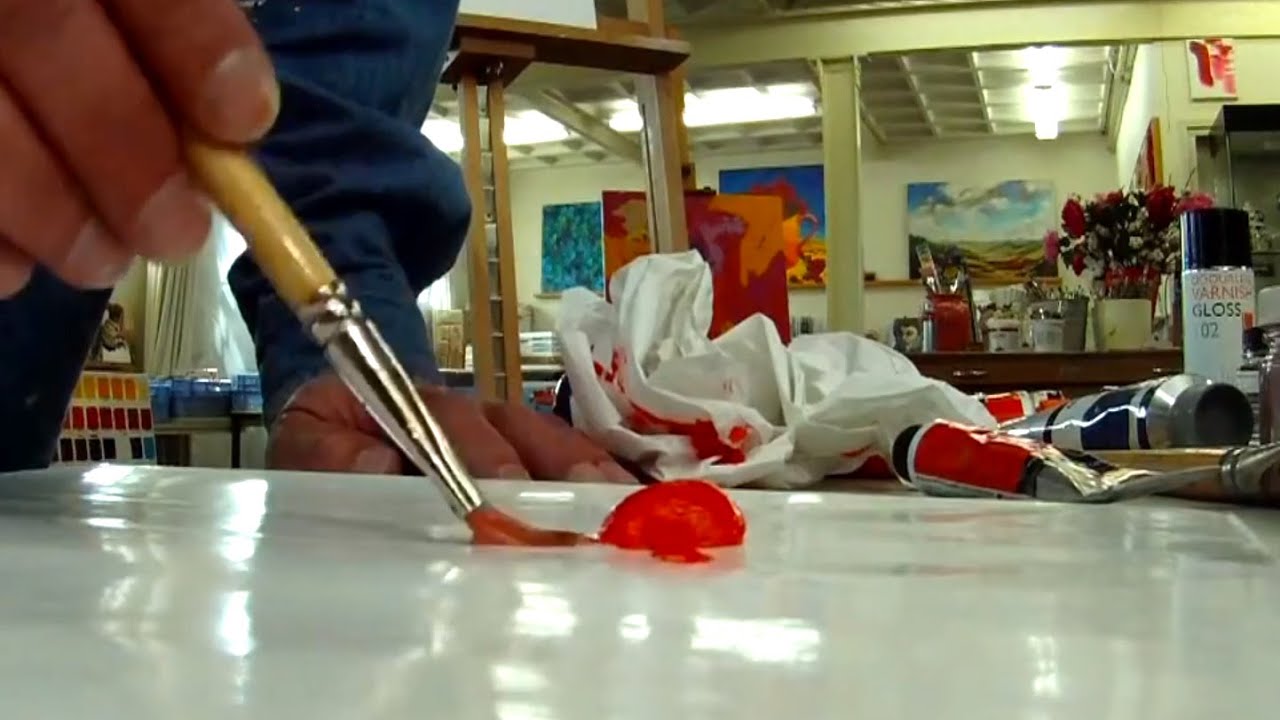 Cobra Water Mixable Oils - Lesson 1 - Solvent-free Oil Painting