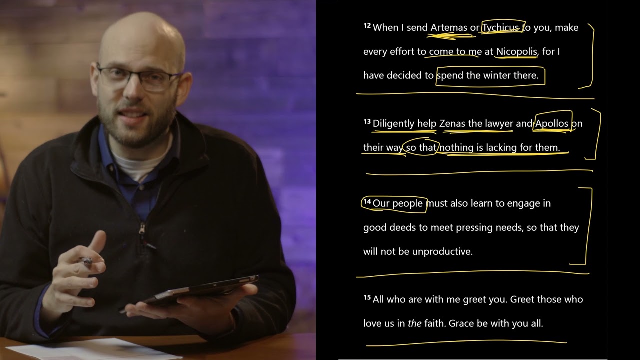 Week 7 - Titus 3:12-15