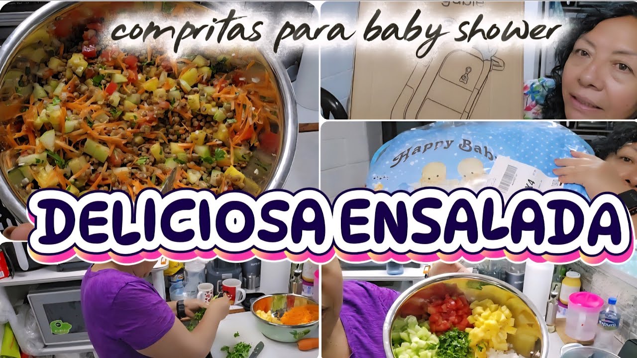 ✨️ ENSALADA CON LENTEJAS 🤤 😋 // COMPRAS 🛍 