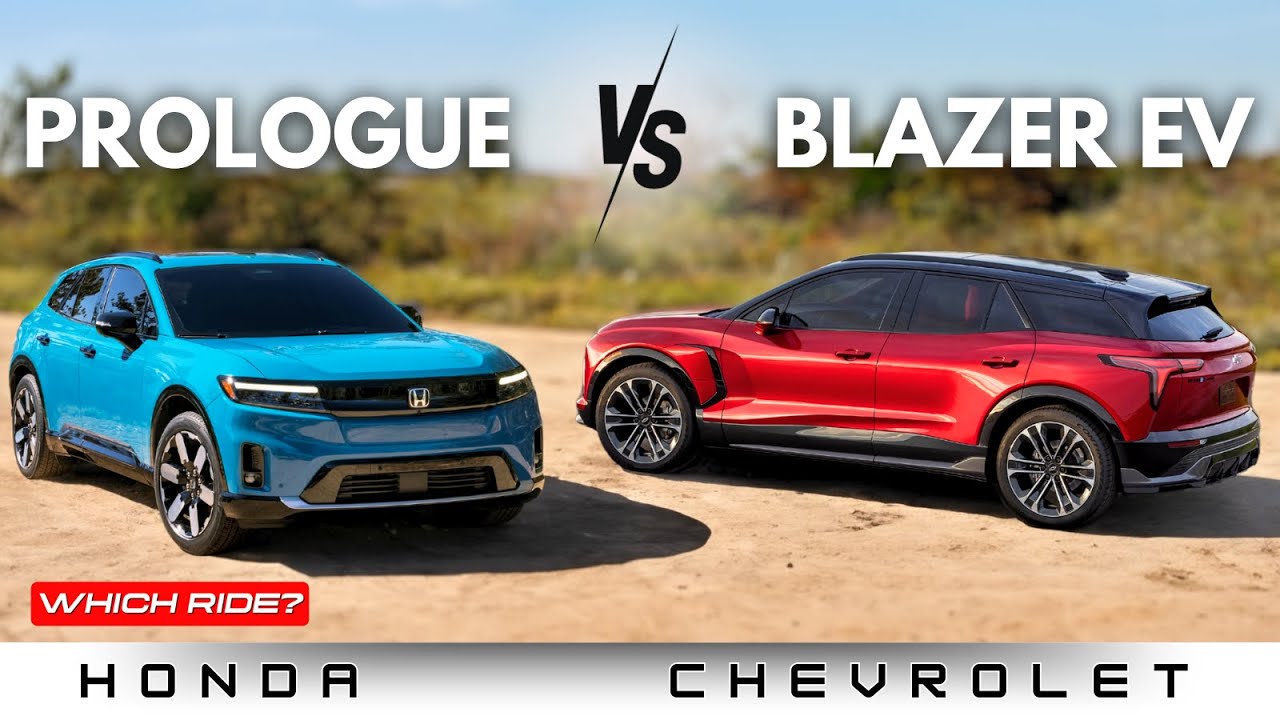 Honda Prologue 2024 против Chevrolet Blazer EV: подробное сравнение | Какой автомобиль выбрать?