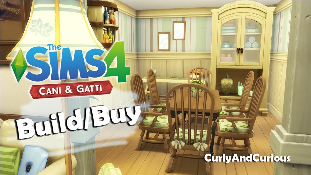 The Sims 4 Cani&Gatti - Modalità Compra/Costruisci!