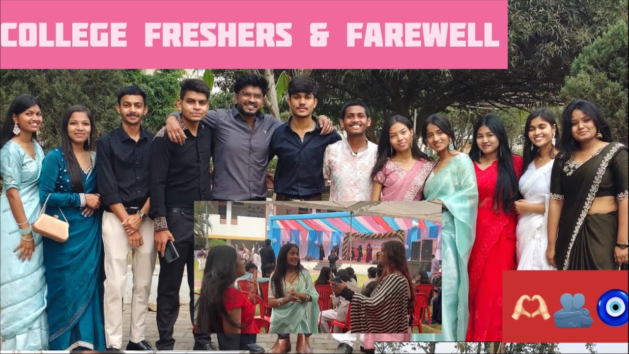College freshers party || a memorable day for all of us🫶🏻#collegelife #freshers #fun 