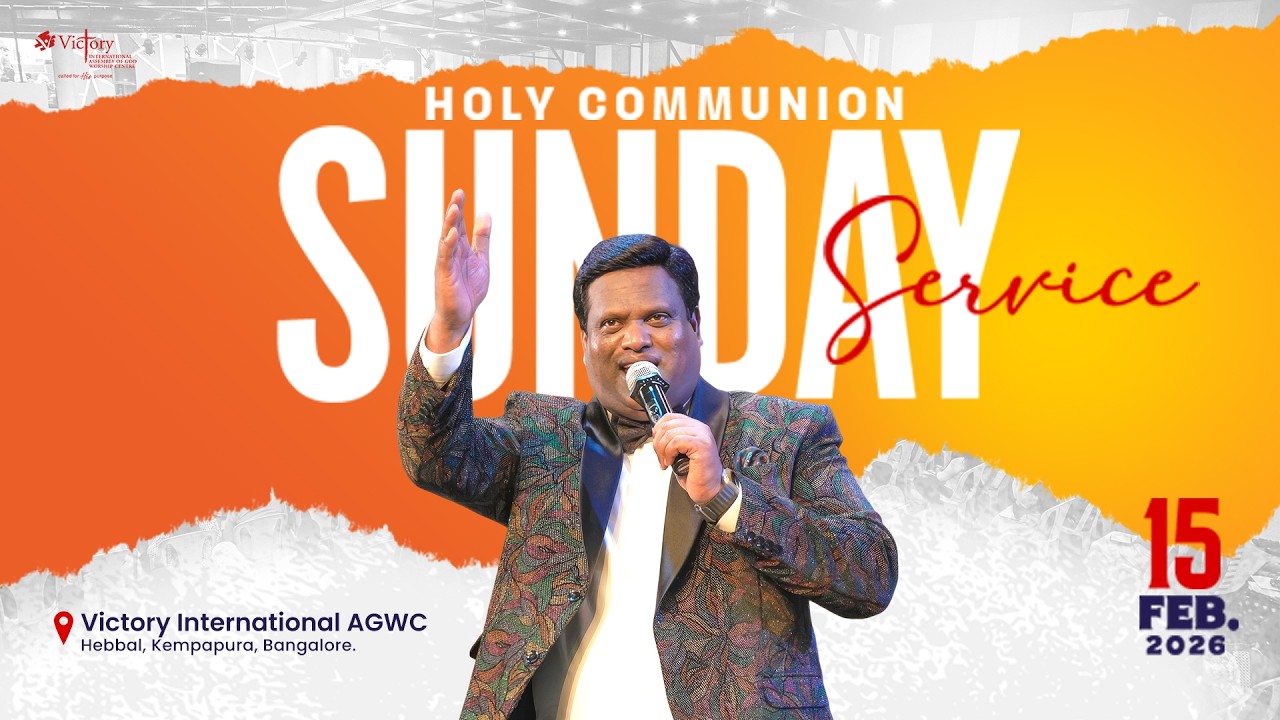 🔴 🅻🅸🆅🅴 -  15th Feb 2026 | Holy Communion Sunday 1st Service | Rev. Dr. Ravi Mani