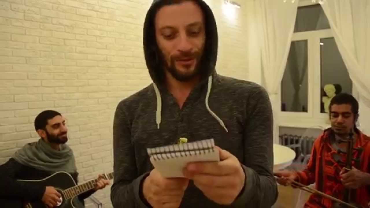 Davide Swarup and Arambolla - White Winter Tour 2014 Perm 7/12 - Handpan Music