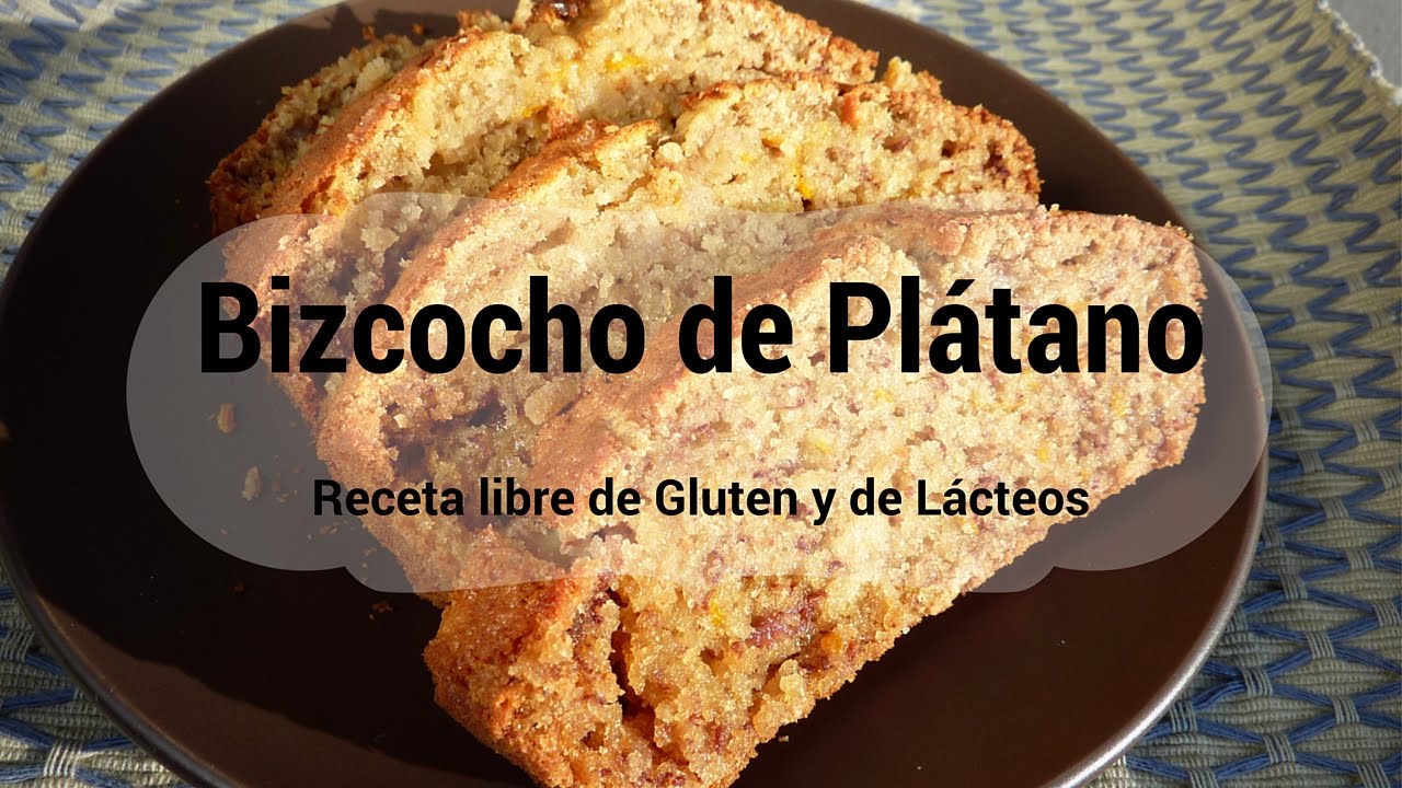 Como hacer un Queque de platano (bizcocho de banana), Receta