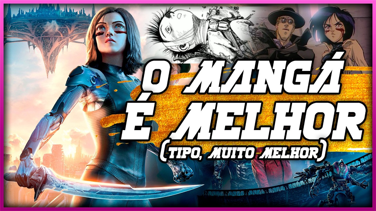 Alita é uma adaptação MEDIOCRE... | Review Alita anjo de combate