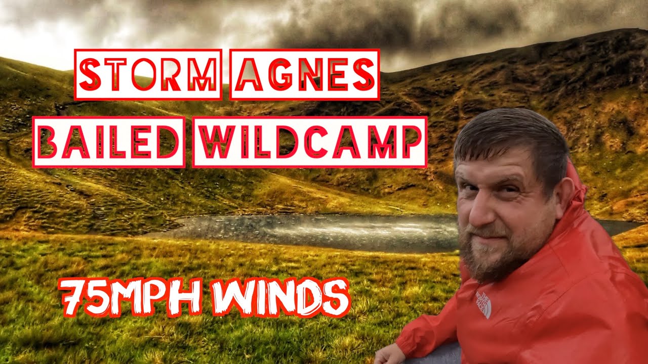 STORM AGNES BAILED WILDCAMP | Scales Tarn - Lake District