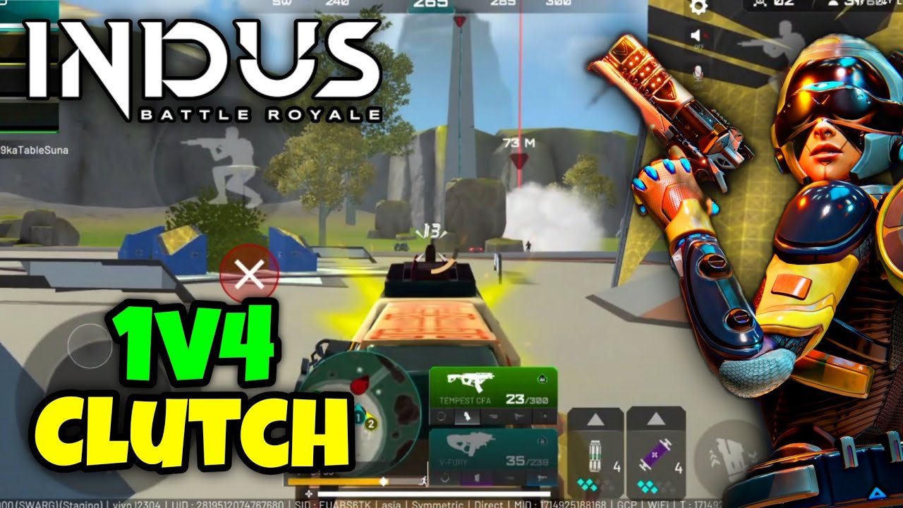 indus || 1 v 4 clutch