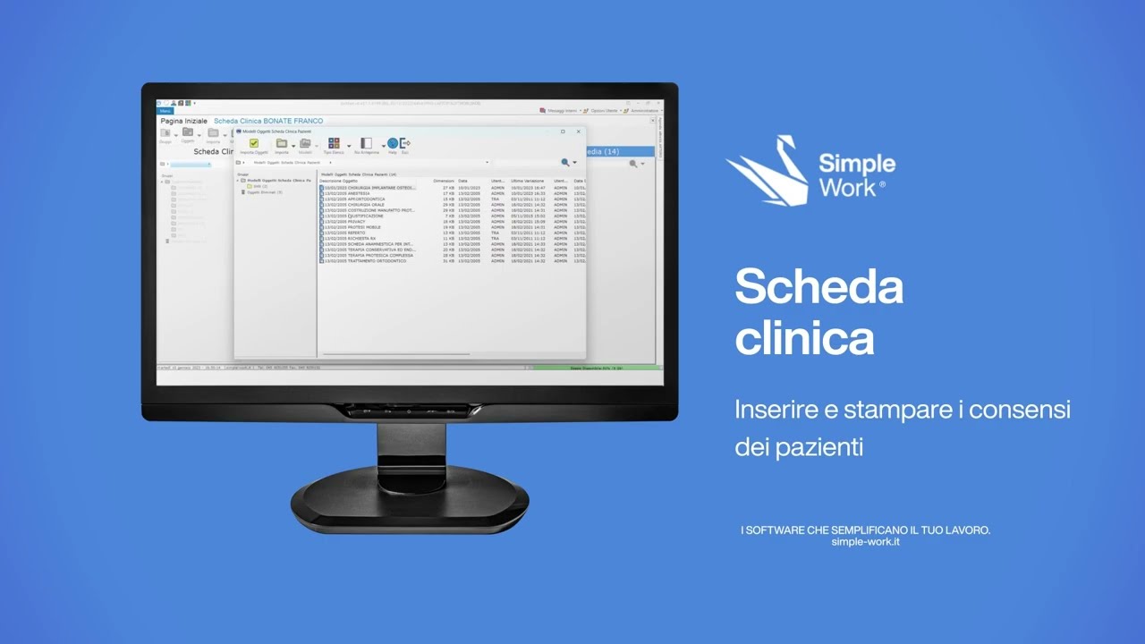 Come inserire e stampare i consensi nella scheda clinica di SWMain