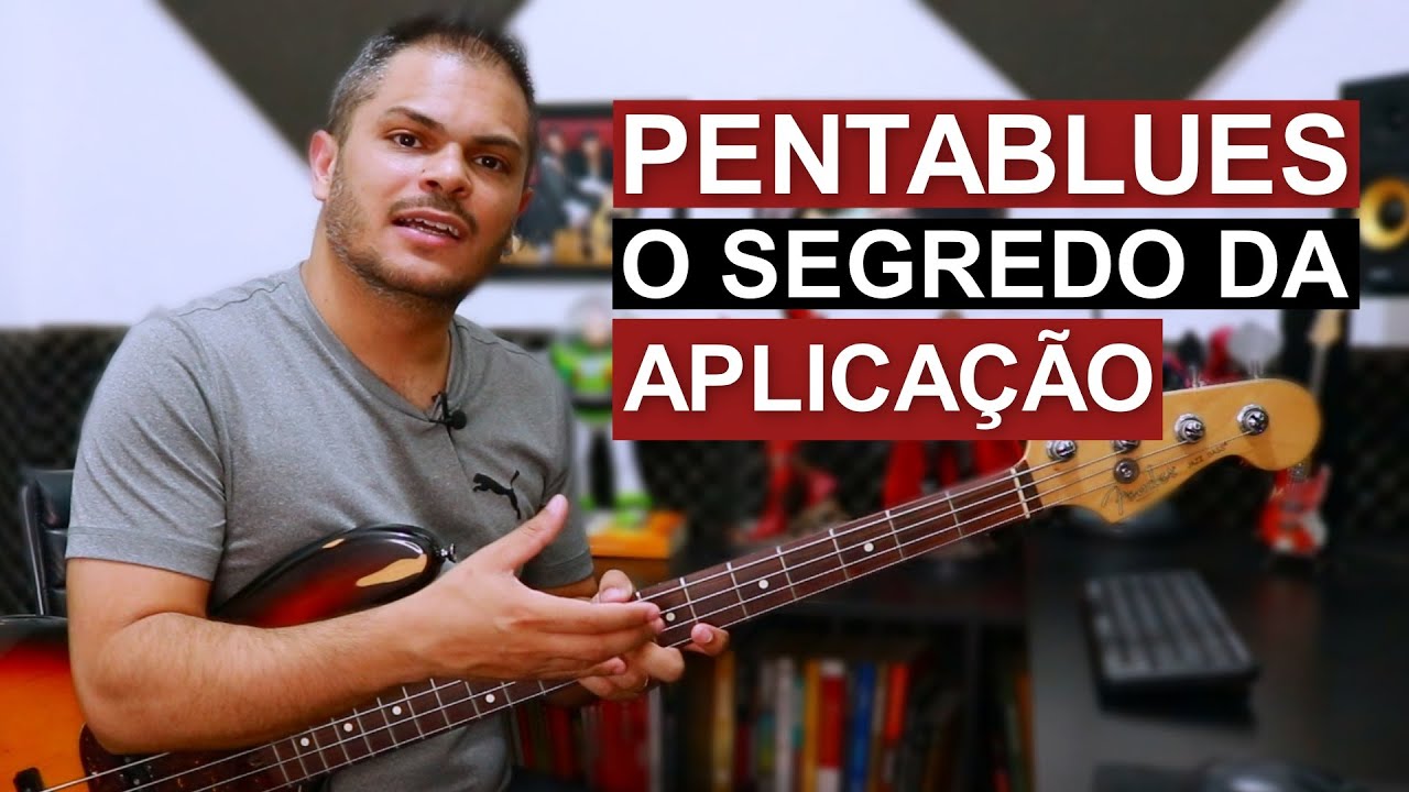 O Segredo para Aplicar a Escala Penta Blues no Contrabaixo | Ryan Souza