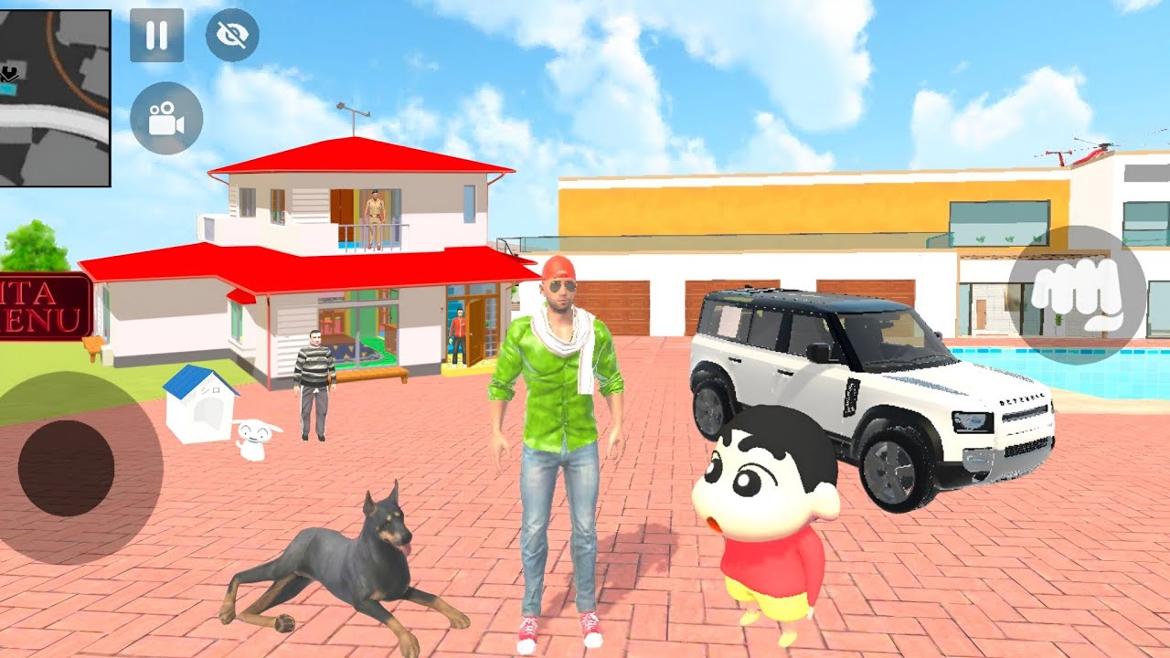 Shinchan House Teleport in Indian Theft Auto Simulator Game 