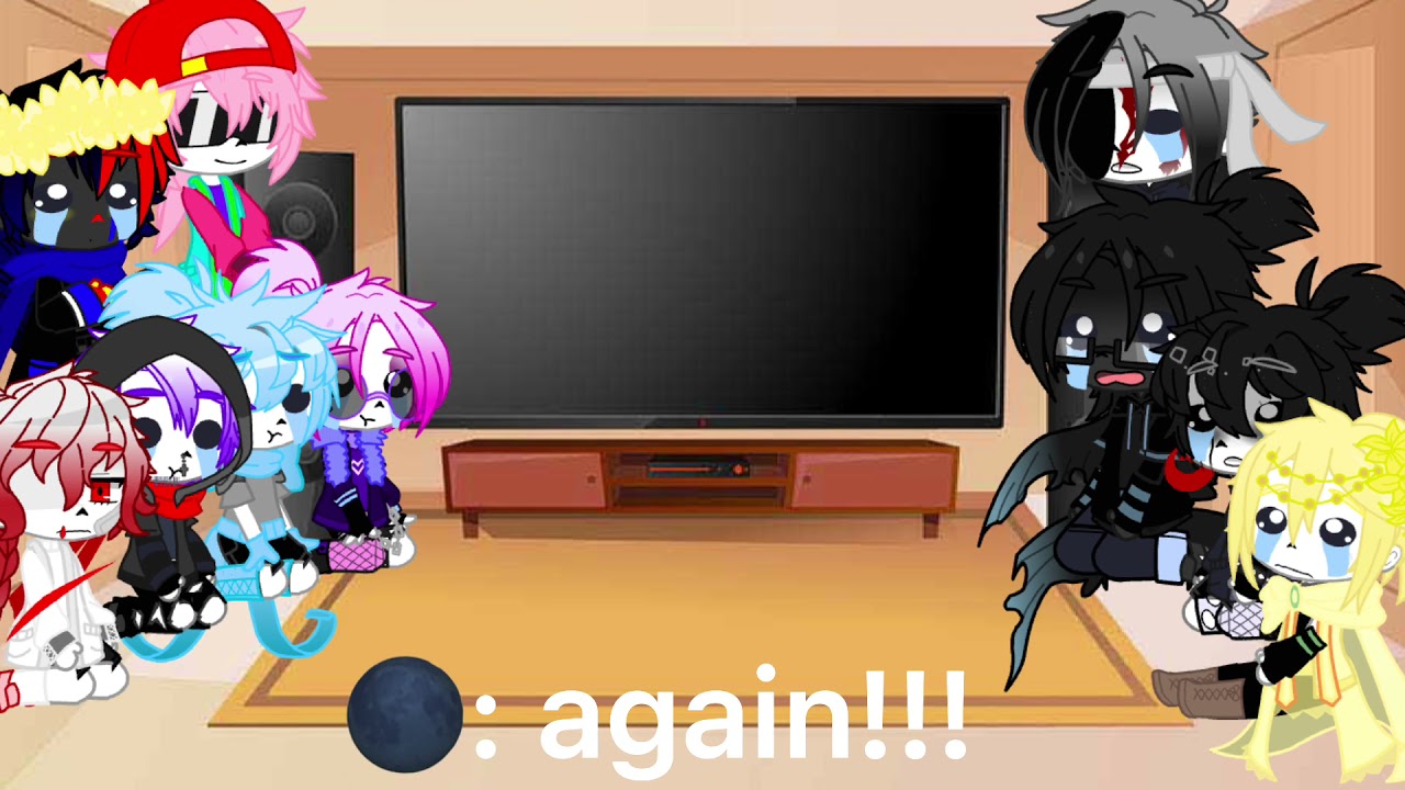 //sans au react to corrupted bf vs nightmare!sans//